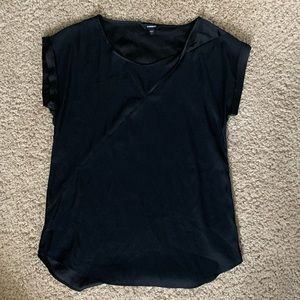 Express Slit Rolled Sleeve Tee